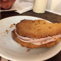 Cookie sandwich  at Cupcakes and Shhht in East London
