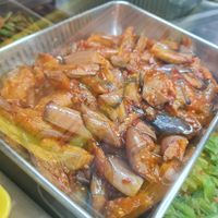 Eggplant ~ 24/6/22 at Green Healthy Vegetarian 绿康素食 in Central Singapore