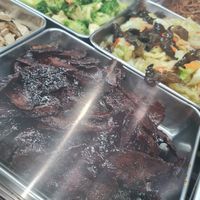 Black pepper mock meat ~ 24/6/22 at Green Healthy Vegetarian 绿康素食 in Central Singapore