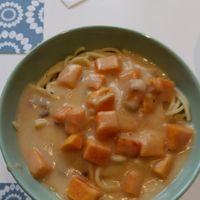 carbonara at Smaki Roslinne in Krakow