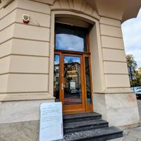 Outside at Smaki Roslinne in Krakow