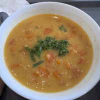 Small soup   at Smaki Roslinne in Krakow