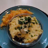 Zapiekanka z soczewicą i bakłażana at Smaki Roslinne in Krakow