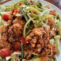 Vegan gado gado at Casa Ari in Gran Canaria