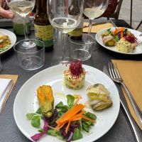 Appetizers  at L'Orto Gia Salsamentario in Turin