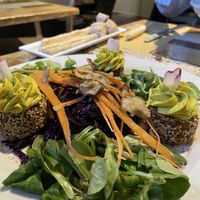 Burger crudisti  at L'Orto Gia Salsamentario in Turin