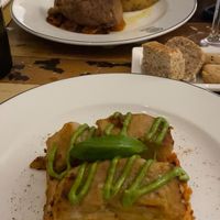 Seitan e patate / moussaka  at L'Orto Gia Salsamentario in Turin