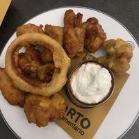 Tempura #Veganuary at L'Orto Gia Salsamentario in Turin