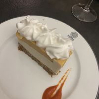 Raw cake di kaki  #Veganuary at L'Orto Gia Salsamentario in Turin