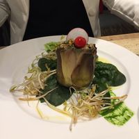 Carciofo ripieno al forno at L'Orto Gia Salsamentario in Turin