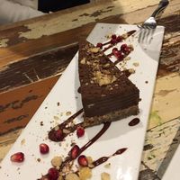 Torta al cioccolato crudista  at L'Orto Gia Salsamentario in Turin