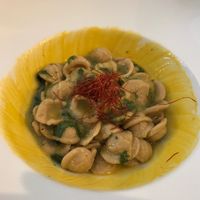 Orecchiette pasta at L'Orto Gia Salsamentario in Turin