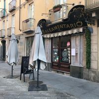 Outside L'Orto Gia Salsamentario at L'Orto Gia Salsamentario in Turin