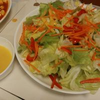 salad. always love to have this in my meal at Jeoksubang - 적수방 in Seoul