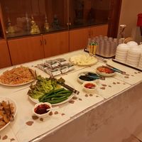 Some Korean side dishes, seaweed and fruits at Jeoksubang - 적수방 in Seoul