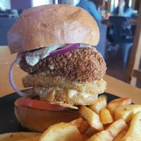 Chicken Burger at Bonta Vera in Minmi