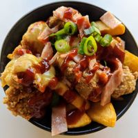 Loaded fries at Bonta Vera in Minmi