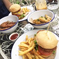 Seating on the balcony where you can bring your dog. at Bonta Vera in Minmi