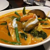 tofu red curry  at Mantra Thai in Newcastle Upon Tyne
