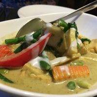 tofu green curry  at Mantra Thai in Newcastle Upon Tyne