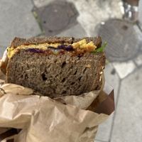 Falafel-Sandwich   at backWERK - Nordstrasse in Dusseldorf