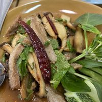 For Thai, this menu is not spicy at all. And it should not be spicy for foreigner. at Veggie Chef in Bangkok