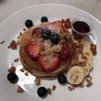 Vegan Banana Pancakes  at Juice Lab in Miami