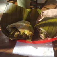 Vegan Burrito at Burrito Amor in Tulum