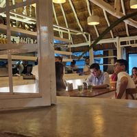 Interior at Burrito Amor in Tulum