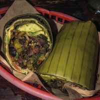 vegan burrito  at Burrito Amor in Tulum