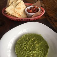 Chips & guacamole, very fresh! at Burrito Amor in Tulum