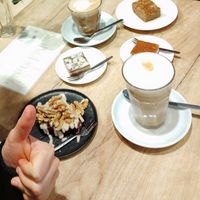 Hot chocolate, Latte & some cakes 🍰 at SUE in Rotterdam