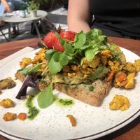 Scrambled tofu   at SUE in Rotterdam