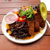 Vietnamese pannenkoek at SUE in Rotterdam