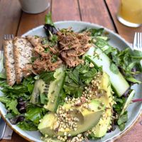 Mango salade at SUE in Rotterdam