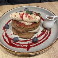 Pancakes: less good than before because the pancakes were very thick  at SUE in Rotterdam