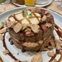 Stroopwafel pancakes  at SUE in Rotterdam