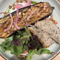 Aubergine dish  at SUE in Rotterdam