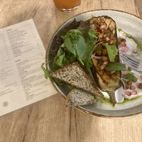 Geroosterde aubergine 🍆   at SUE in Rotterdam