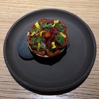 Tomato pie  at Grön Restaurant in Helsinki