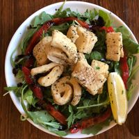 “calamari” at Osteria Italiana in Clifton Hill