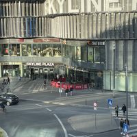 Outdoor seating at chipotle   at Chipotle - Skyline Plaza in Frankfurt