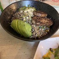 Fried Buckwheat - I added at extra costs Avocado and Tempeh - good.   at NOP in Tallinn