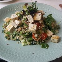 Vegan tabbouleh salad at NOP in Tallinn