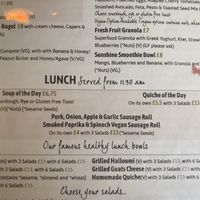 Vegan lunch and breakfast options   at The Natural Food Deli in Petersfield