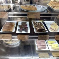 Desserts counter   at The Natural Food Deli in Petersfield