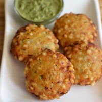 Sago with mashed potato deep fried. An excellent VEGAN and GLUTEN FREE item. One of the many at Saattveek at Saattveek in Auckland