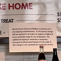   at Milkjam Creamery in Minneapolis