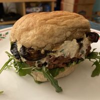 The Long Haul Burger at Reverie Cafe + Bar in Minneapolis