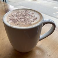 Ginger latte    at Reverie Cafe + Bar in Minneapolis